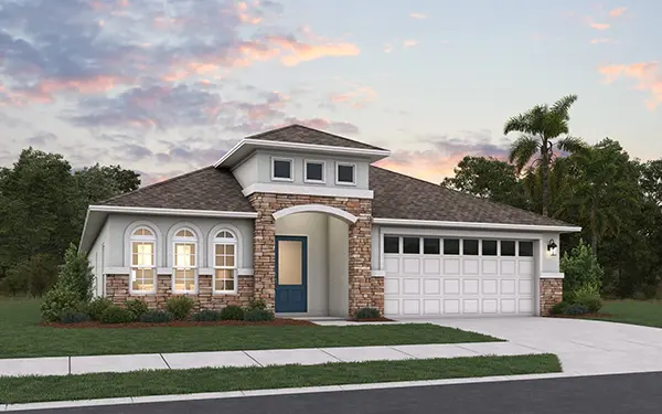 Dream Finders Poinciana C Model Home & Floorplan at Hammock Oaks Reserve